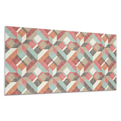 Obkladový panel Geometrie v barevných tvarech