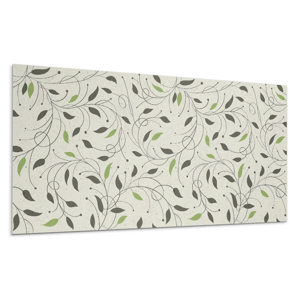 Obkladový panel Vzor s listy a větvičkami