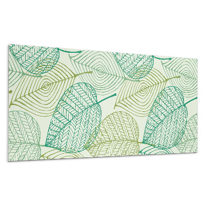 Pvc obkladový panel Listový vzor s čarami