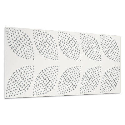 Dekoracni panel Listový vzor s tečkami