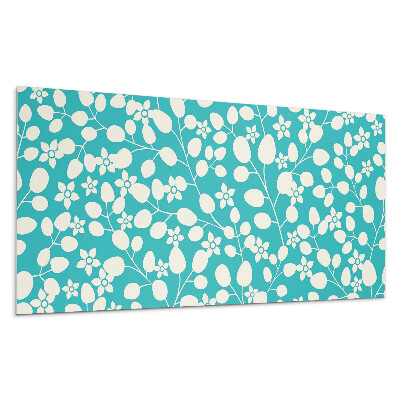 Panel na zeď Rostlinný vzor s květinami