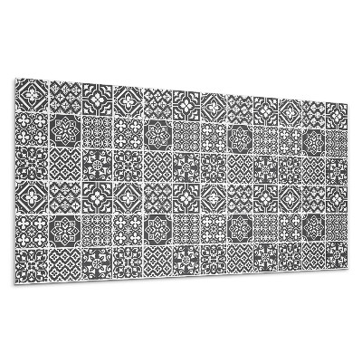 Nástěnný panel Geometrické vzory v dlaždicích
