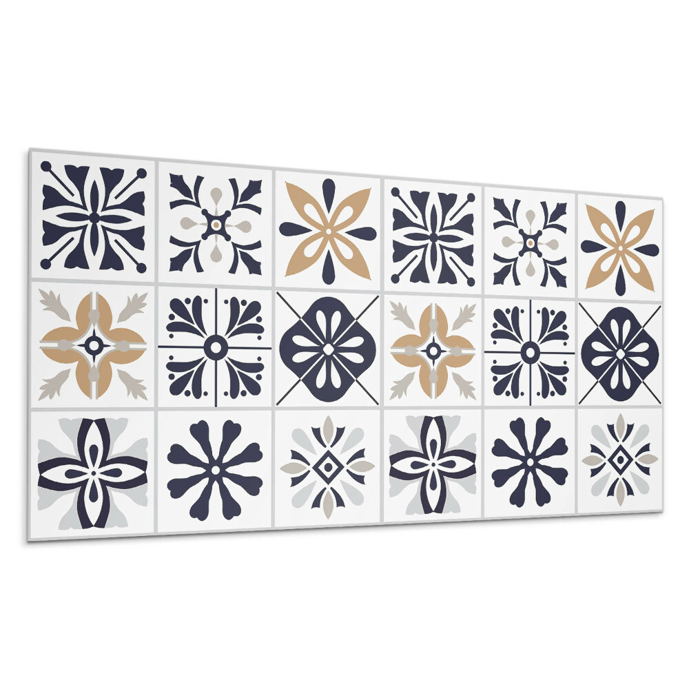 Dekoracni panel Dekorativní vzory v dlaždicích