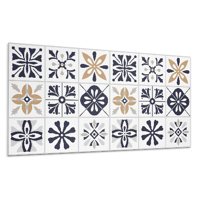 Dekoracni panel Dekorativní vzory v dlaždicích