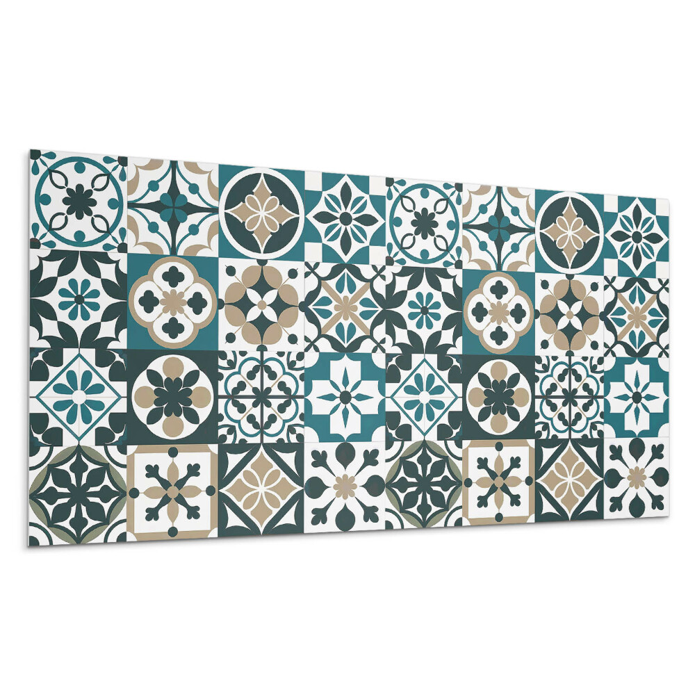 Dekoracni panel Vzory dlaždic v rozvržení