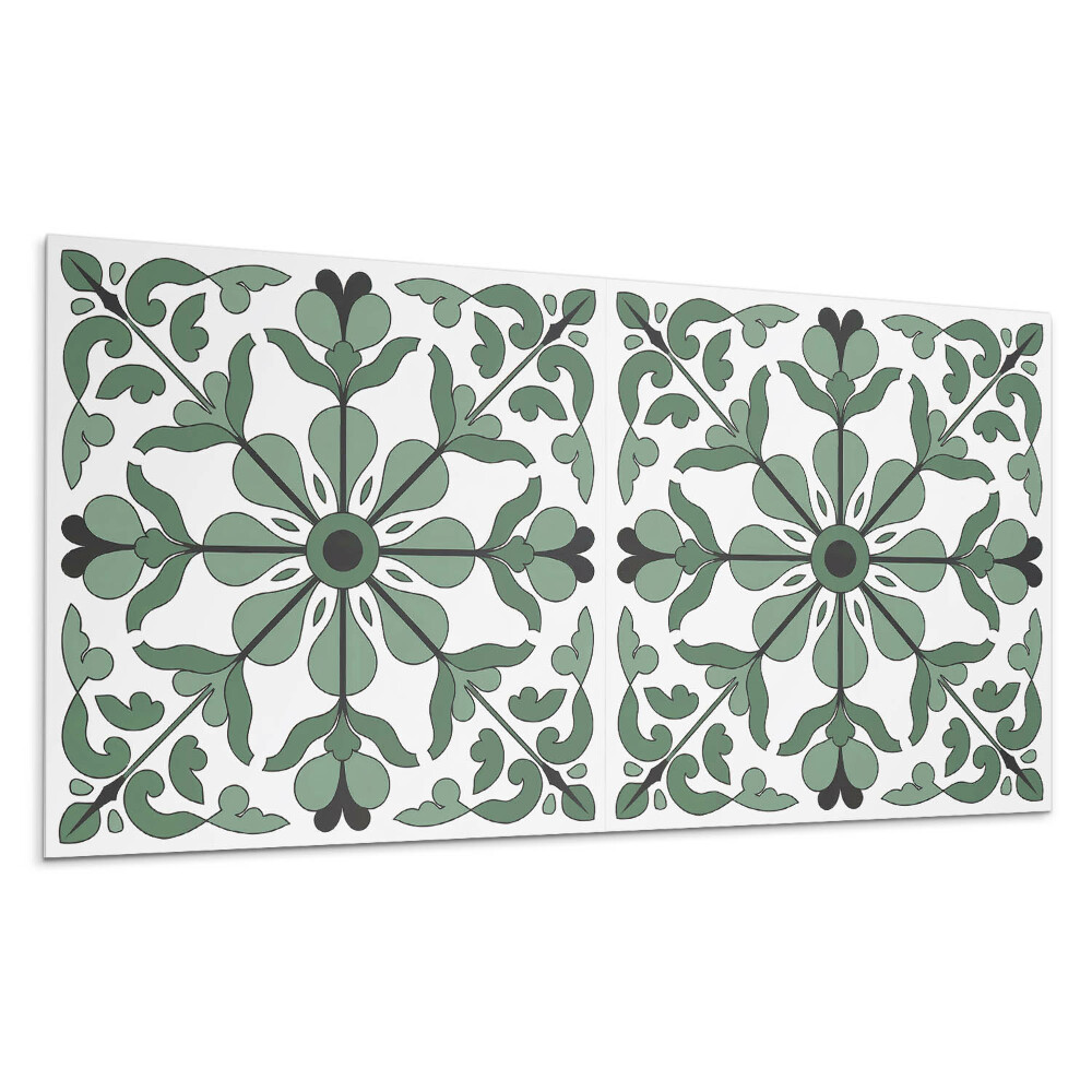 Nástěnný panel Rostlinný vzor se symetrií