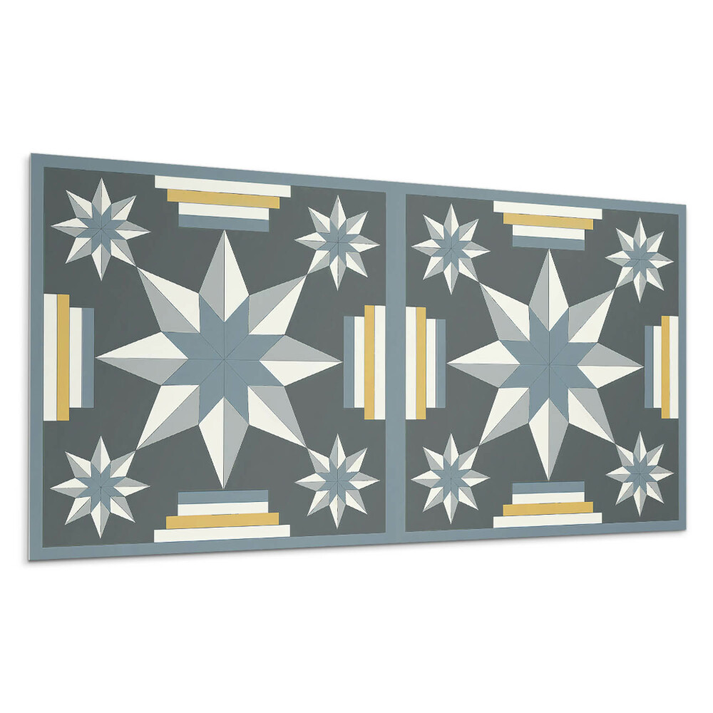 Panel na zeď Geometrie hvězdy a obdélníku