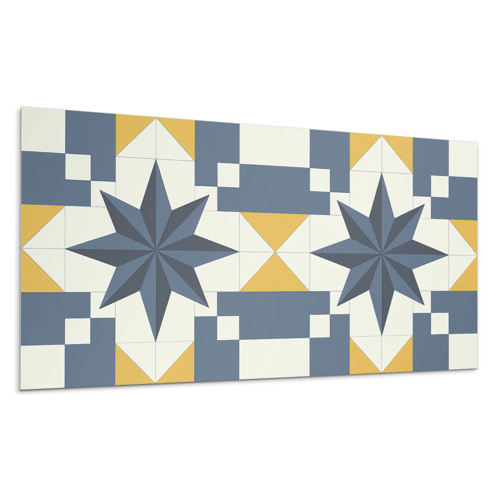 Panel na zeď Geometrický hvězdný vzor