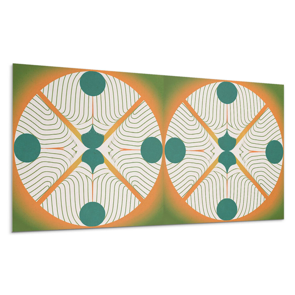 Panel na zeď Abstraktní kruhový vzor