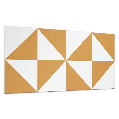 Obkladový panel Geometrické trojúhelníky ve čtvercích