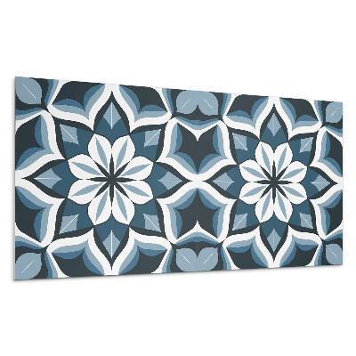 Dekoracni panel Květinový motiv v symetrii