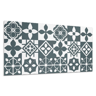 Nástěnný panel Geometrické vzory v dlaždicích