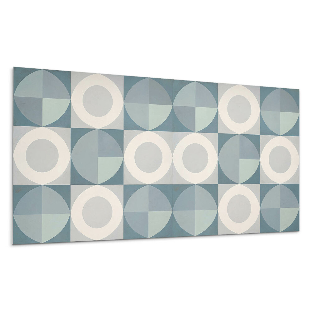 Nástěnný panel Geometrie kruhů a tvarů