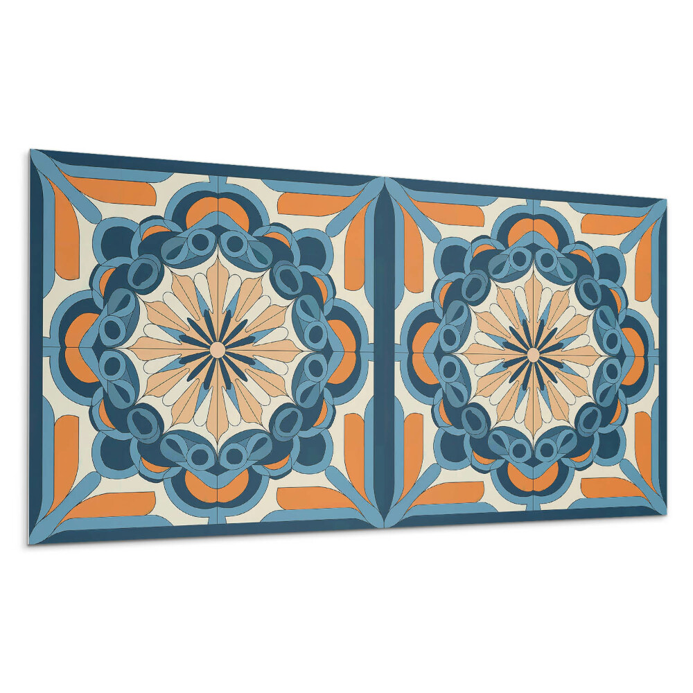 Obkladový panel Mandalový vzor s květinovým motivem