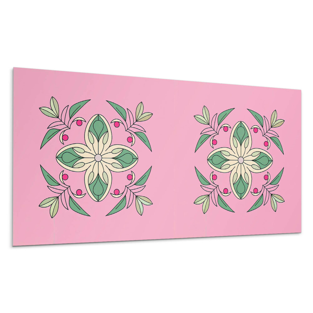 Obkladový panel Květinový vzor s listy