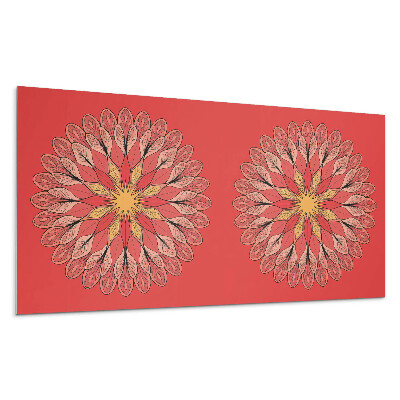 Obkladový panel Květinový vzor mandaly