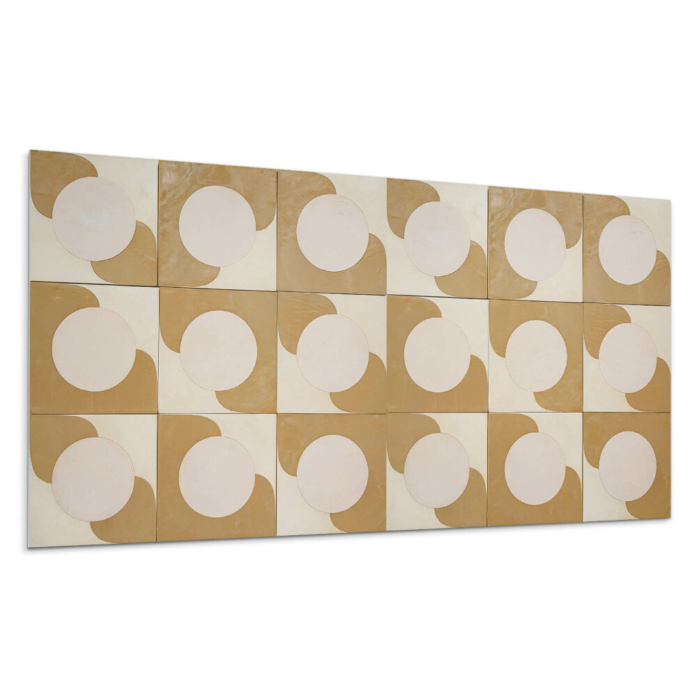 Panel na zeď Geometrické kruhy a oblouky