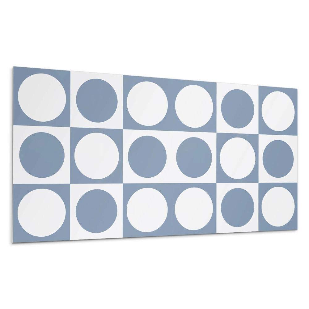 Obkladový panel Geometrické kruhy v mřížce