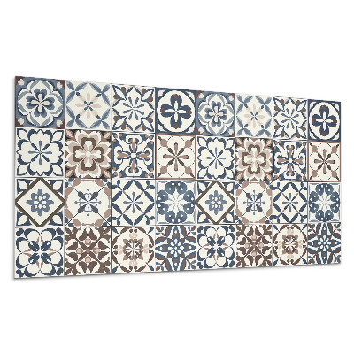 Panel na zeď Dekorativní vzory dlaždic