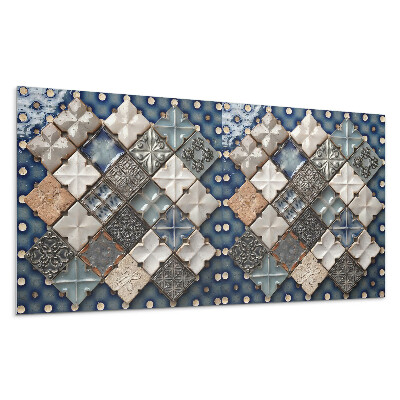 Dekoracni panel Mozaikový dlaždicový vzor