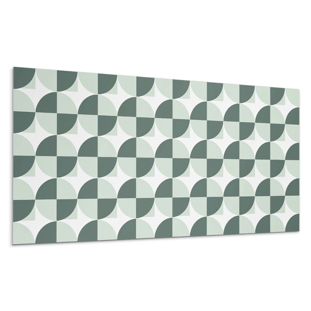 Dekoracni panel Geometrie kruhů a čtverců