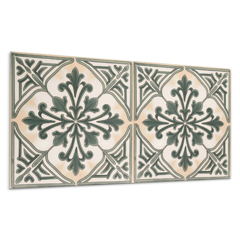 Nástěnný panel Rostlinný vzor ve čtverci