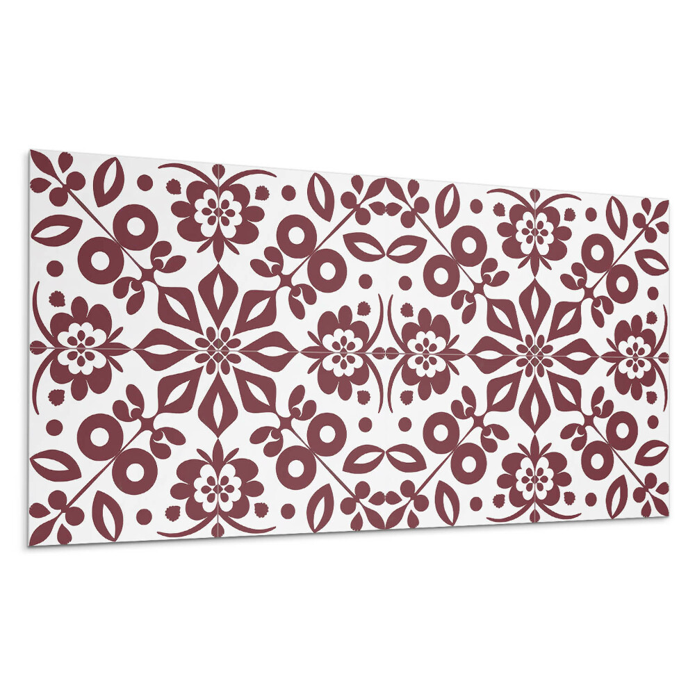 Dekoracni panel Květinový vzor s listy