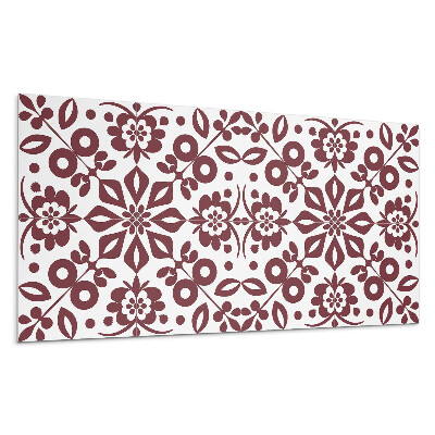 Dekoracni panel Květinový vzor s listy