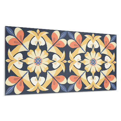 Panel na zeď Květinový vzor mandaly