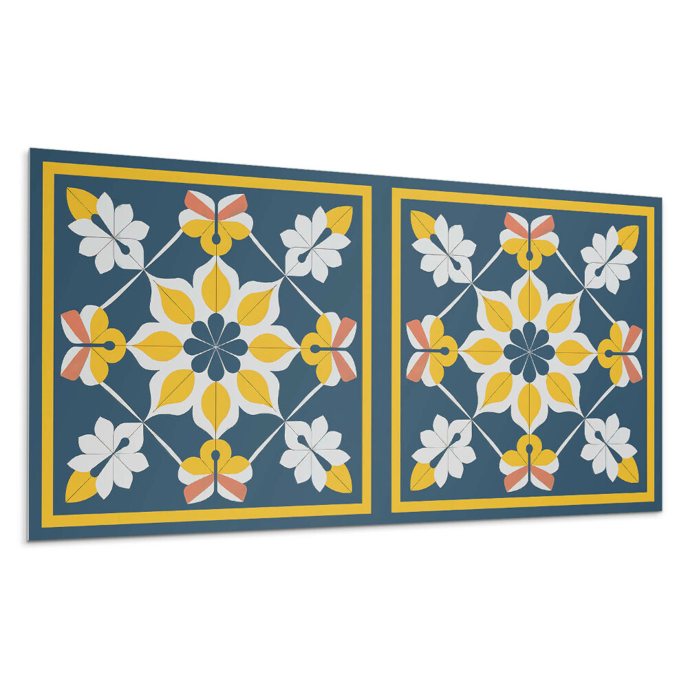 Obkladový panel Květinový vzor v symetrii