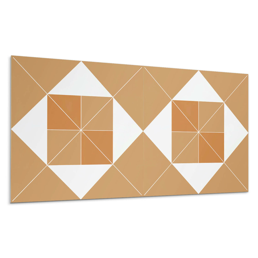 Panel na zeď Geometrie v odstínech