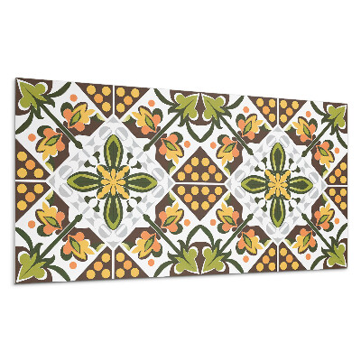 Dekoracni panel Květinový vzor v symetrii