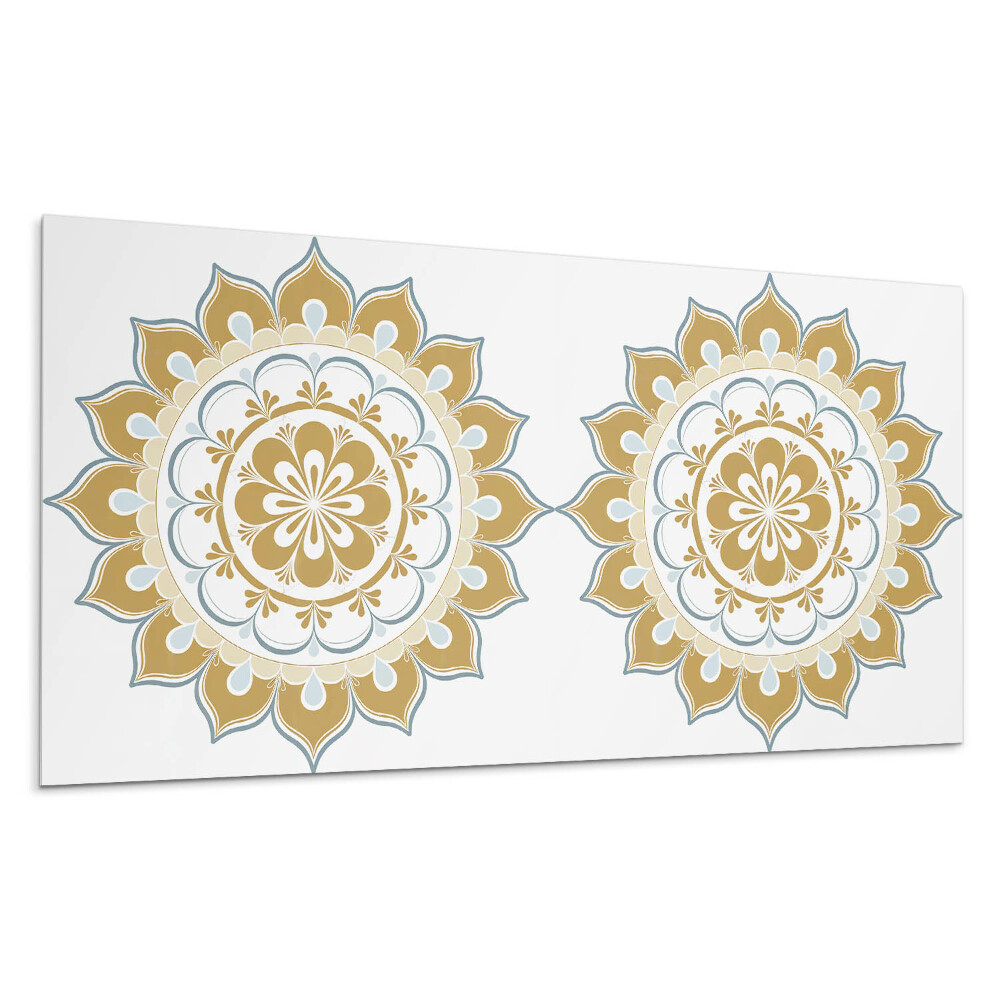 Obkladový panel Květinový vzor mandaly