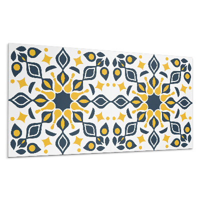 Dekoracni panel Květinový vzor se symetrií