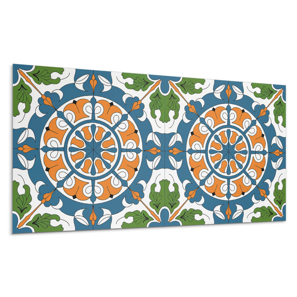 Panel na zeď Dekorativní vzor s rostlinnými motivy