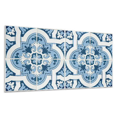 Nástěnný panel Dlaždicový vzor s ornamenty