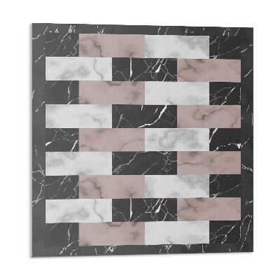 Nástěnný panel Motiv mramorové dlaždice