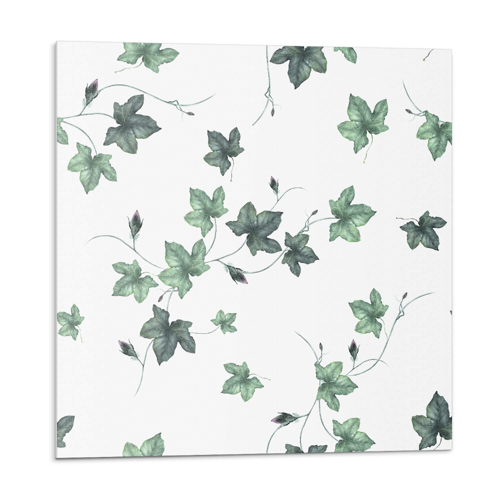Obkladový panel Listový vzor na světlém povrchu