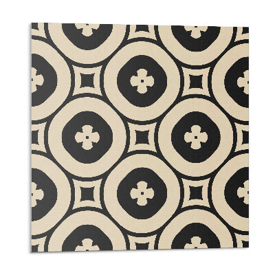 Panel na zeď Vzor čtvercových geometrických tvarů