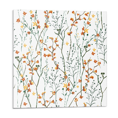 Nástěnný panel Květinový motiv