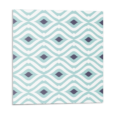 Nástěnný panel Rytmické vlny a kosočtverce