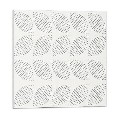 Nástěnný panel Listový vzor s tečkami