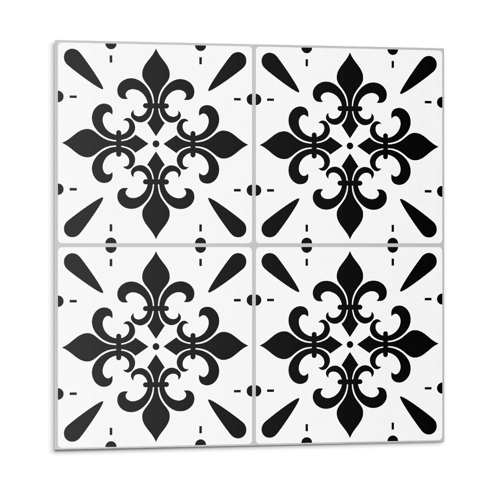 Nástěnný panel Květinové akcenty v jemných detailech