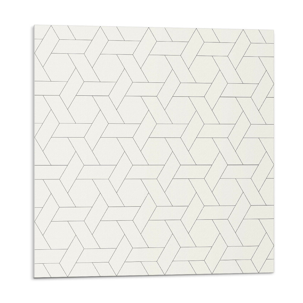 Panel na zeď Hexagonální geometrický motiv