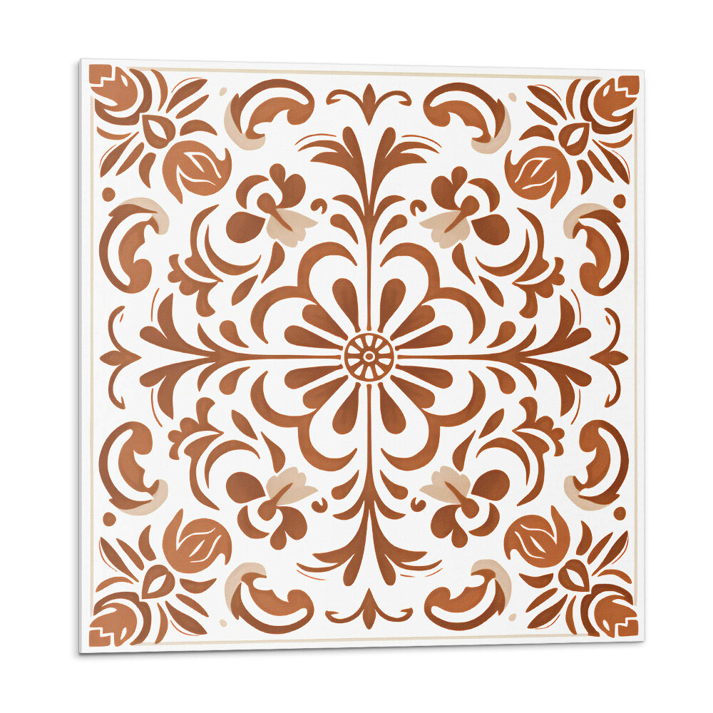 Nástěnný panel Květinový ornament vzor