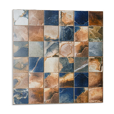 Nástěnný panel Kamenné vzory v mozaikové kompozici