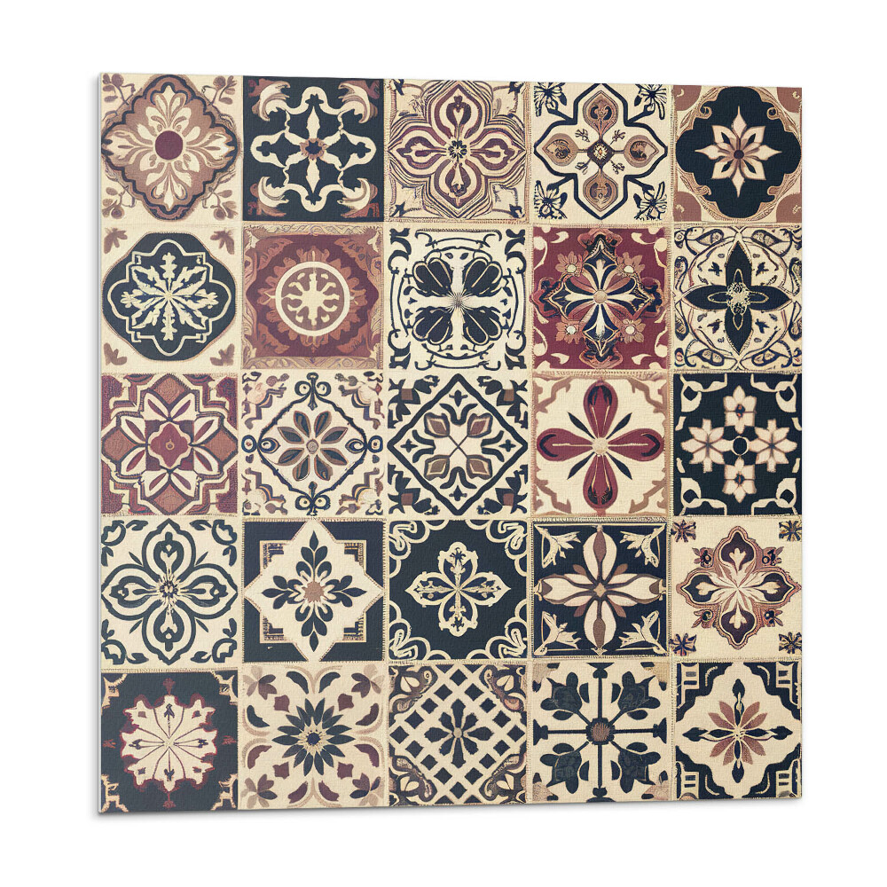 Panel na zeď Vzory mozaikových dlaždic