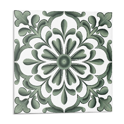 Nástěnný panel Rostlinný motiv v kruhu