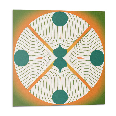 Obkladový panel Abstraktní motiv ve tvaru kruhů