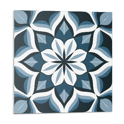 Nástěnný panel Květinová harmonie v symetrii